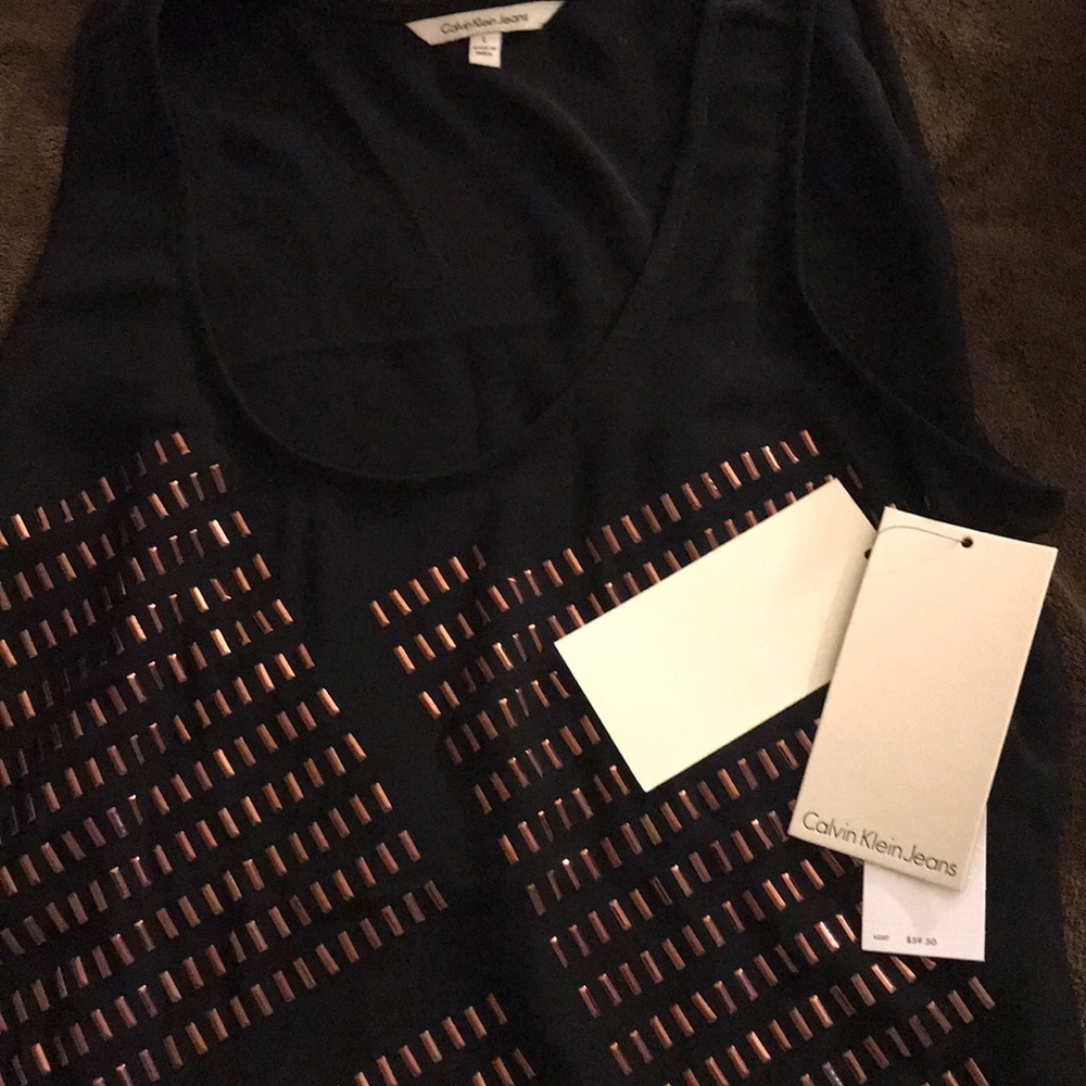 Calvin Klein NEW ladies tank blouse
